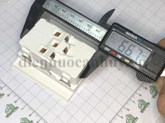 ổ cắm đôi 3 chấu 16A loại bắt vít Schneider AvatarOn A - xuất xứ Trung quốc