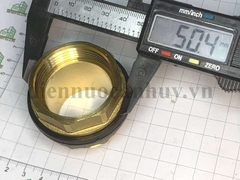 Ốc rốn bồn téc nước - đồng thau ren ngoài DN32 (1 1/4