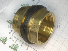 Ốc rốn bồn téc nước - đồng thau ren ngoài DN32 (1 1/4