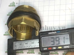 Ốc rốn bồn téc nước - đồng thau ren ngoài DN32 (1 1/4
