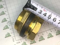 Ốc rốn bồn téc nước - đồng thau ren ngoài DN40 (1 1/2