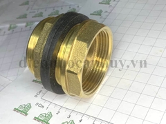 Ốc rốn bồn téc nước - đồng thau ren ngoài DN40 (1 1/2