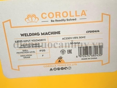 Máy hàn điện tử sách tay 125A - Corolla khống lượng nhẹ, dễ dàng mang vác