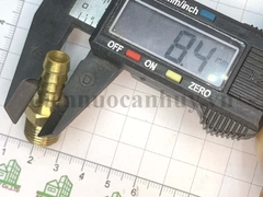 Nối đuôi chuột đồng ren Ngoài 13 ống 8 mm DN8 (1/4