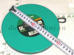 Thước dây vải 50 m xanh Further