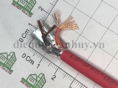 dây cáp điện chống nhiễu chống cháy 2  lõi 1.0 mm2 LS-SFRS-0-100S-SZ-C 2x1.0