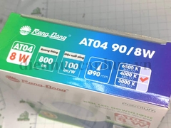 Đèn Downlight âm trần AT04 90/8W 4000K anh sáng trung tính
