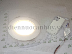 Đèn Downlight âm trần AT04 90/8W 4000K anh sáng trung tính