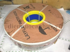 Ống bạt xanh 65x50m - ống mềm phi 65 dài 50 mét