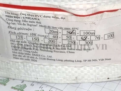 Ống bạt xanh 65x50m - ống mềm phi 65 dài 50 mét