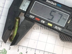 Bulong lục giác chìm đầu dẹt bắt giường tủ gỗ - Bulong vàng 6x30 (100 con/túi)