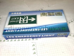 Đèn exit chỉ hướng 2 mặt 1 phía có kiểm định Tuoning -