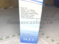 Đèn exit chỉ hướng 2 mặt 1 phía có kiểm định Tuoning -