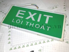 Đèn exit lối thoát 2 mặt có kiểm định Tuoning - E2W-20