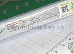Đèn exit lối thoát 2 mặt có kiểm định Tuoning - E2W-20