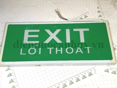 Đèn exit lối thoát 2 mặt có kiểm định Tuoning - E2W-20