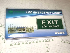 Đèn exit lối thoát 1 mặt có kiểm định Tuoning - E2W-18