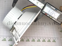 Đèn sự cố âm trần lỗ mở phi 110 tích điện 2.5 giờ có kiểm định Chungmei đài loan - E7W-TD