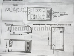 Module (mô đun) cho đầu báo thường kèm điện trở, có kiểm định - Cooper MIU872