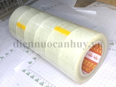 Băng dính trong trắng ngà 4.8Fx2.2 kg lõi dày 7mm (0.367 kg/cuận - 6 cuộn/cây)
