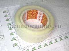 Băng dính trong trắng ngà 4.8Fx2.2 kg lõi dày 7mm (0.367 kg/cuận - 6 cuộn/cây)