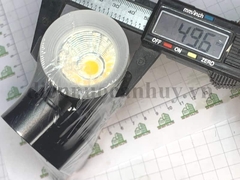 đèn rọi ray Đèn Tracklight mini 7W ánh sáng vàng