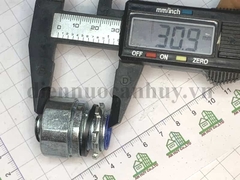 Đầu nối ruột gà lõi thép với hộp điện D20 1/2