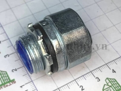 Đầu nối ruột gà lõi thép với hộp điện D20 1/2