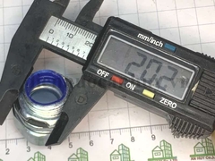 Đầu nối ruột gà lõi thép với hộp điện D20 1/2