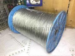 Dây cáp mạ kẽm không bọc nhựa 2mm (0.014 kg/m)