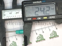 Cốt dẹt dành cho dấy 1.5 và dây 0.75 mầu xanh ngọc DBV1.25-14