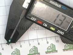 Cốt dẹt dành cho dấy 1.5 và dây 0.75 mầu xanh ngọc DBV1.25-14