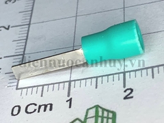 Cốt dẹt cỡ 2.5mm2 có thể dùng cho dây 2.5 và dây 1.5 mầu xanh ngọc DBV2-14