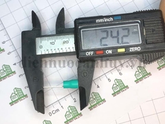 Cốt dẹt cỡ 2.5mm2 có thể dùng cho dây 2.5 và dây 1.5 mầu xanh ngọc DBV2-14