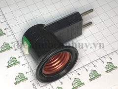 Đui liền phích cắm có công tắc tiện lợi Vinakip DU27 Đen