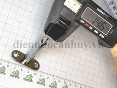 Pat đỡ thanh treo nhôm - Bát ô van treo giữa có điều chỉnh 80-108 loại kín RES1652