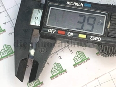 Vít ren mịn dài 1.5cm mầu trắng đầu tự khoan đuôi cá