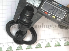 Đầu vòi tưới cây tự động thân xoay 2 tia lắp vừa với ren 17 hoặc 21