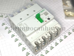 Át khối MCCB Schneider 3 pha 4 cực 125A 30 kA sản xuất tại ấn độ G12F4A125 loại có điều chỉnh