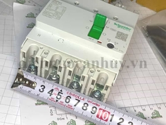 Át khối MCCB Schneider có chỉnh dòng 3 pha 4 cực 50A, có điều chỉnh dòng 10kA G12T4A50