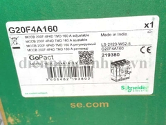 Át khối MCCB có chỉnh dòng, 3 pha, 4 cực 160A Schneider G20F4A160