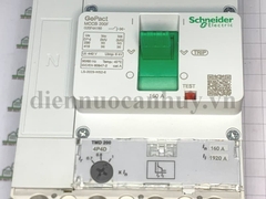 Át khối MCCB có chỉnh dòng, 3 pha, 4 cực 160A Schneider G20F4A160