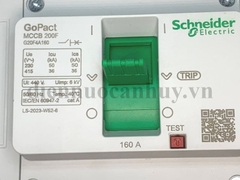 Át khối MCCB có chỉnh dòng, 3 pha, 4 cực 160A Schneider G20F4A160