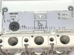 Át khối MCCB có chỉnh dòng, 3 pha, 4 cực 160A Schneider G20F4A160