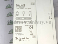 Át khối MCCB có chỉnh dòng, 3 pha, 4 cực 160A Schneider G20F4A160