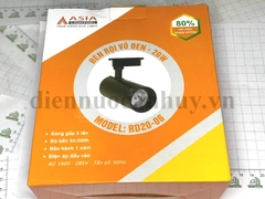 Đèn rọi 20W vỏ đen ánh sáng vàng Asia RD20-06