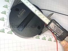 Đế chuyển đổi rọi ray sang cố định - Đen asia CHD-01