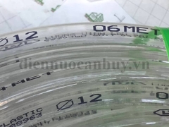 Dây ống tio dẻo phi 12, đường kính ngoài 14