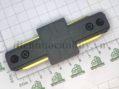Đầu nối thẳng cho 2 thanh ray đèn rọi asia NT loại mầu đen
