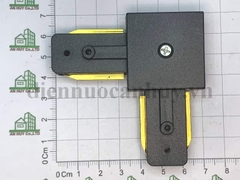 Đầu nối vuông góc cho thanh ray đèn rọi NV - mầu đen